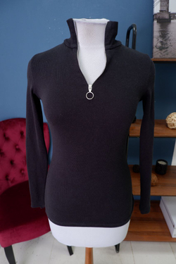 Кофта Oodji с молнией 44-46 размер