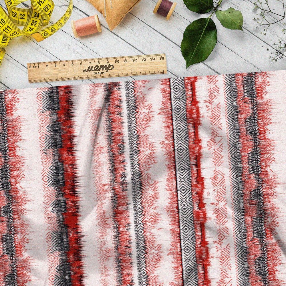 Ткань блэкаут народный рушник