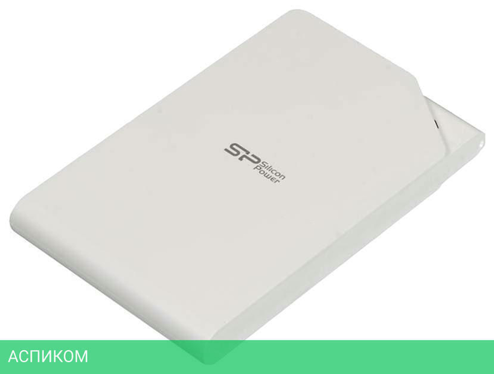 Внешний накопитель Silicon-Power Stream S03 2Tb белый (SP020TBPHDS03S3W)