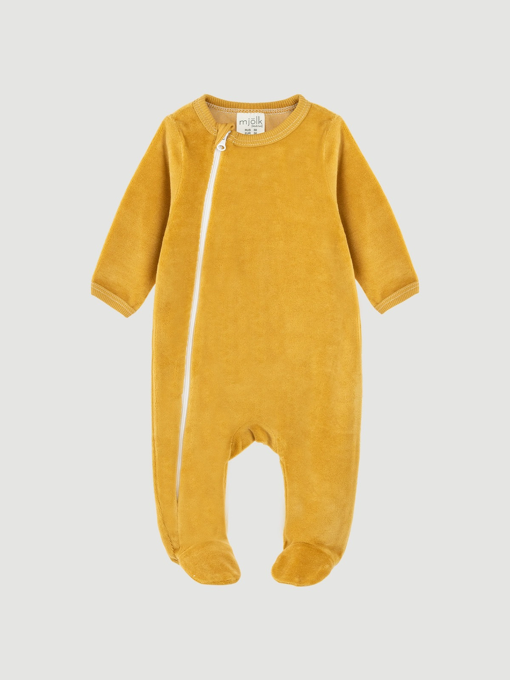 Велюровый комбинезон Mjolk Mustard