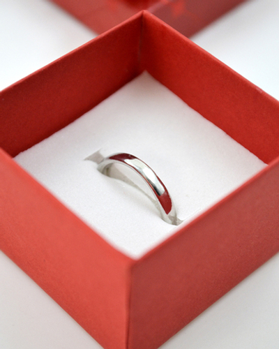 Футляр картонный квадратный, ассорти (6х4шт), серия "Подарочная", 50х50мм (№45)