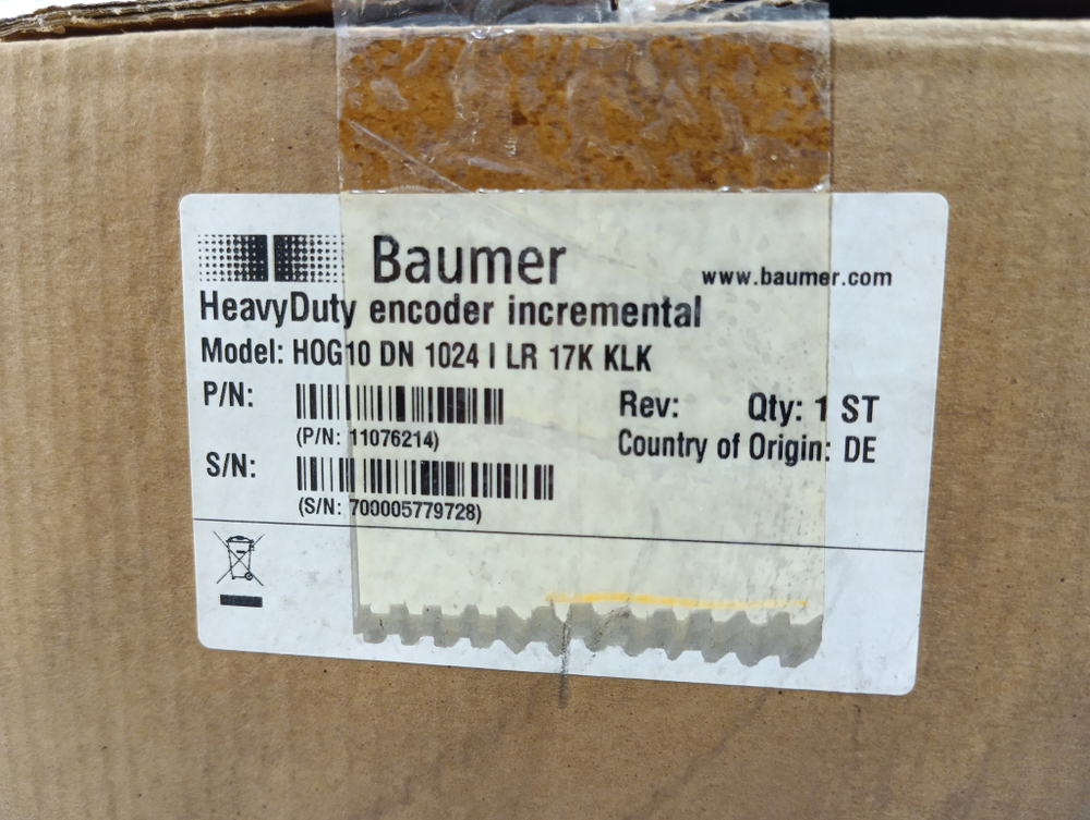 Baumer Group HOG10 DN 1024 I LR 17K KLK новое