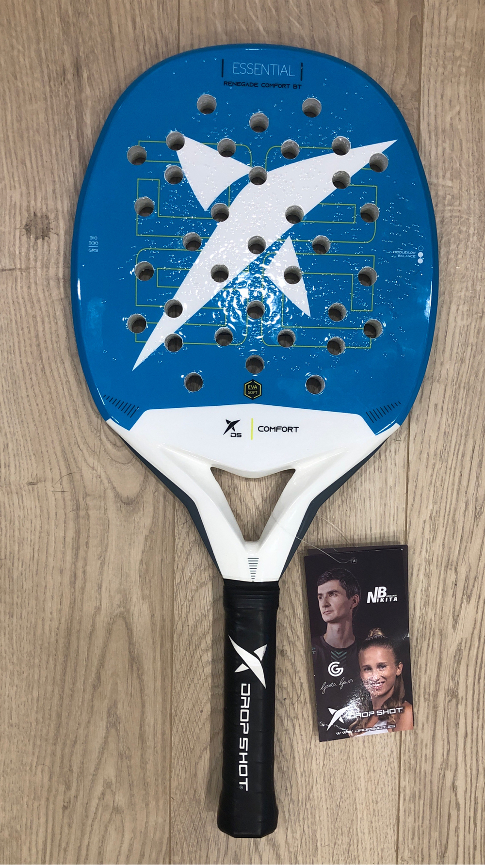 Ракетка Renegade comfort 2.5 Drop Shot без чехла с дополнительным нанесением