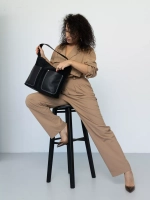 Сумка через плечо большая шоппер