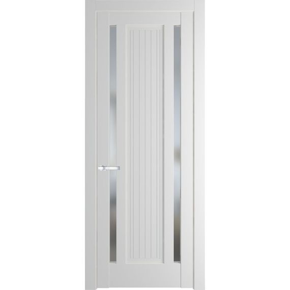 Межкомнатная дверь эмаль Profil Doors 3.5.1PM крем вайт остеклённая