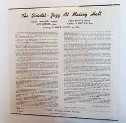 Винтажная виниловая пластинка LP The Quintet Jazz At Massey Hall (Japan 1976)