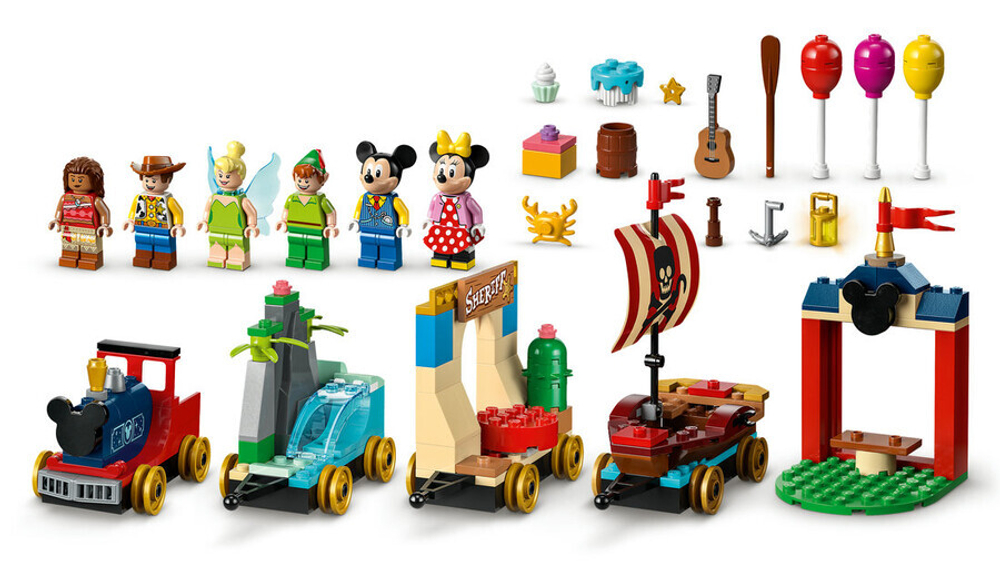 Конструктор LEGO Disney 43212 Праздничный поезд Диснея