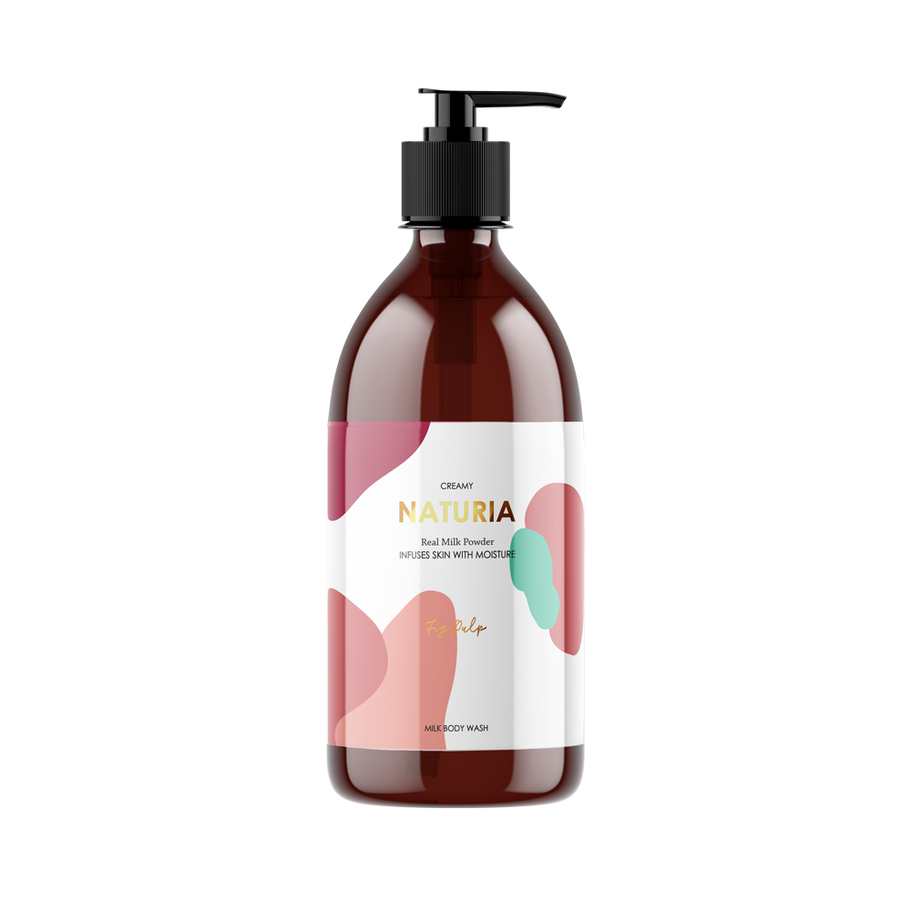 Evas Naturia Creamy Milk Body Wash Fig Pulp гель для душа с инжиром