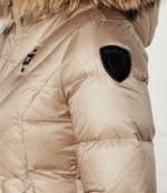 Пуховая куртка ALICIA BLAUER - бежевый(BLDC03051 006047)