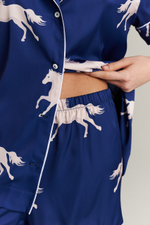 Костюм тройка с лошадьми - S размер