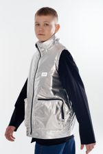 Жилет на молнии "СЕРЕБРО" подростковый