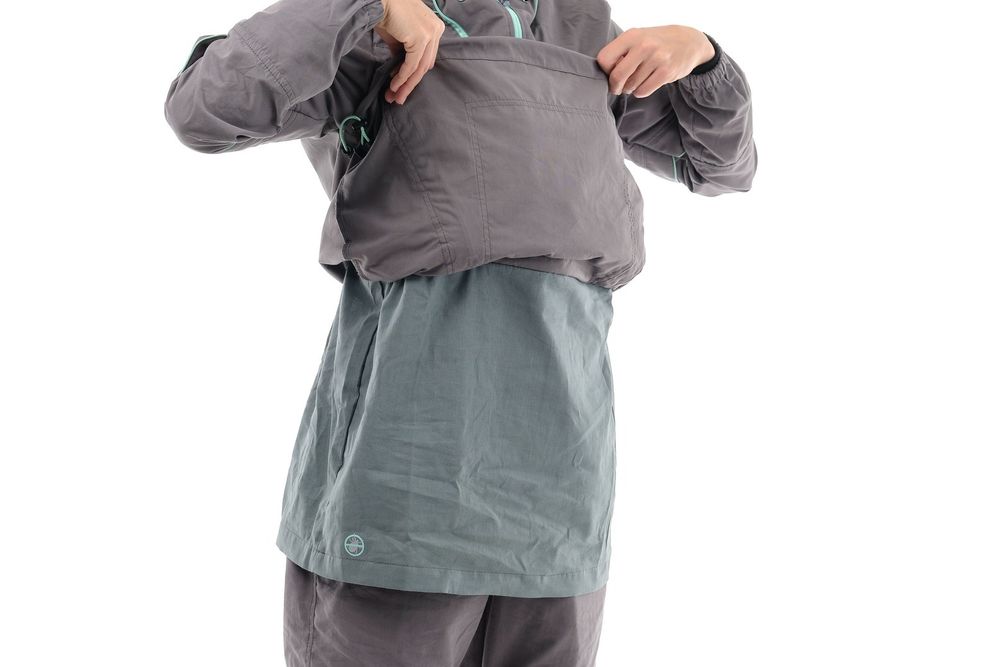 Костюм противоэнцефалитный «Элит Барьер» женский (цвет. св.серый / мята)