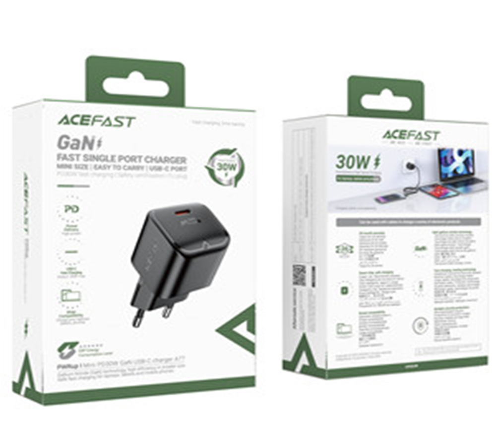 A77 mini PD30W GaN USB-C charger (EU)