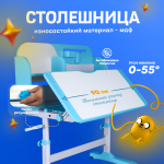 Комплект Anatomica Amadeo парта + стул + надстройка + выдвижной