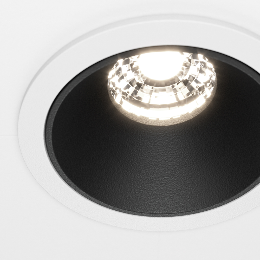 Встраиваемый светодиодный светильник Maytoni Alfa LED DL043-01-10W4K-RD-WB