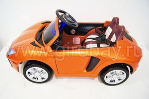 Детский электромобиль River Toys LAMBO E002EE оранжевый