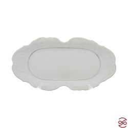 Блюдо овальное Repast Rococo с платин.полос.36 см