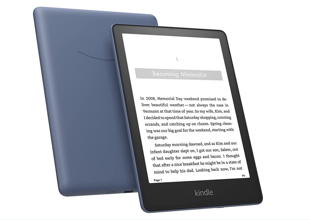 Amazon Kindle Paperwhite Signature DENIM 6,8" 2021 С БАЗОЙ