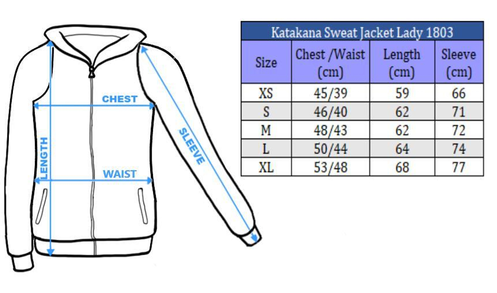 Mizuno Katakana Sweat Jacket Lady K2GC1803 violett glow