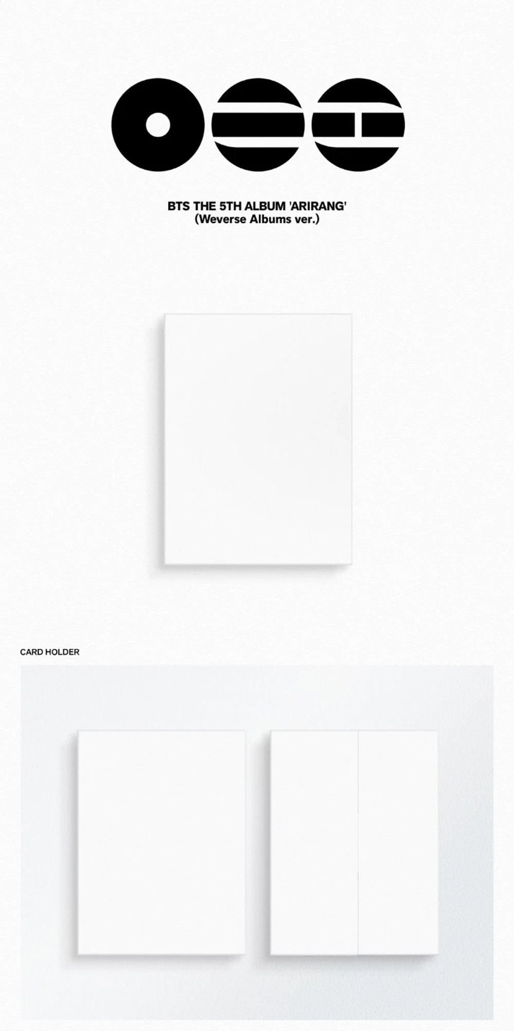 Альбом BTS - ARIRANG [Standart ver. 2 шт. + Living Legend ver. + Wevers Albums ver.]