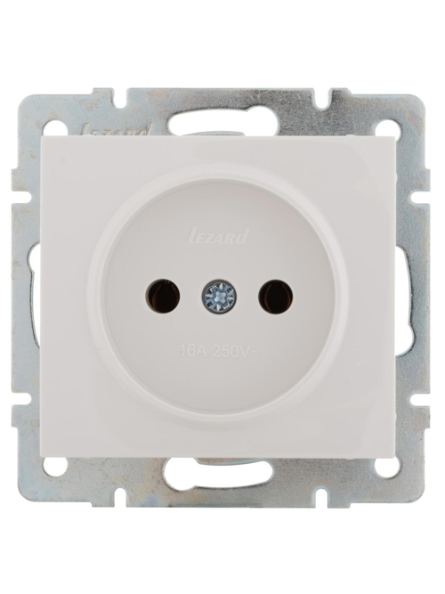 RAIN 703 0288 121 Розетка б/з керам. белая 10шт/120шт