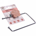 Держатель для туалетной бумаги с липким слоем Цветок розовый MH8043