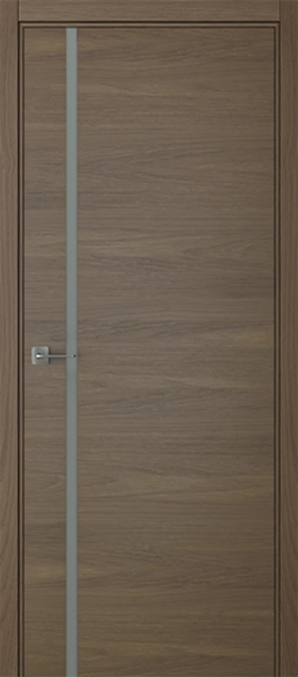 Межкомнатная дверь Фрамир Base 1/1 PO Ray белый Дуб каменный
