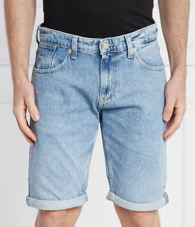 Джинсовые шорты RONNIE Tommy Jeans - голубой(DM0DM19154)