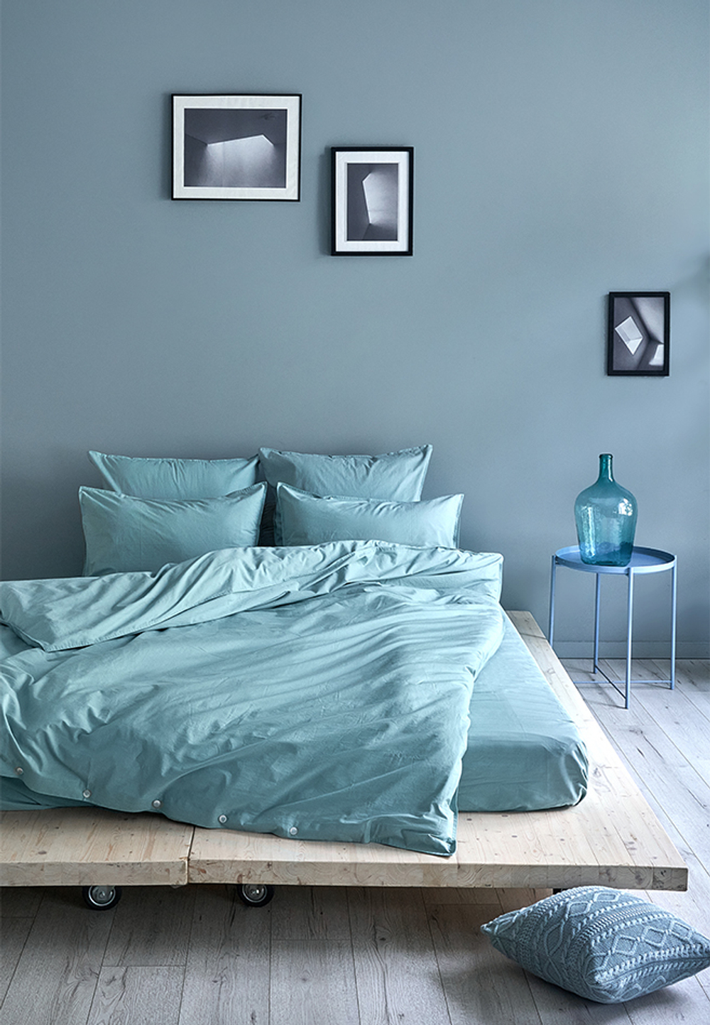 Постельное белье 1.5 спальное Luxberry Urban морская волна