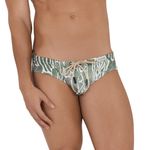 Мужские плавки с принтом цвета хаки Clever WIZARD SWIMSUIT BRIEF 116310