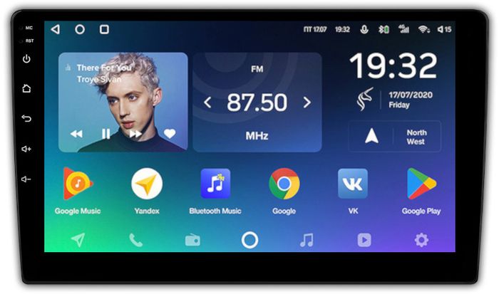 Магнитола для Sollers SF1 2025+ (рамка большая) - Teyes CC2 PLUS монитор 9" QLED, Android 10, Быстрая, SIM-слот