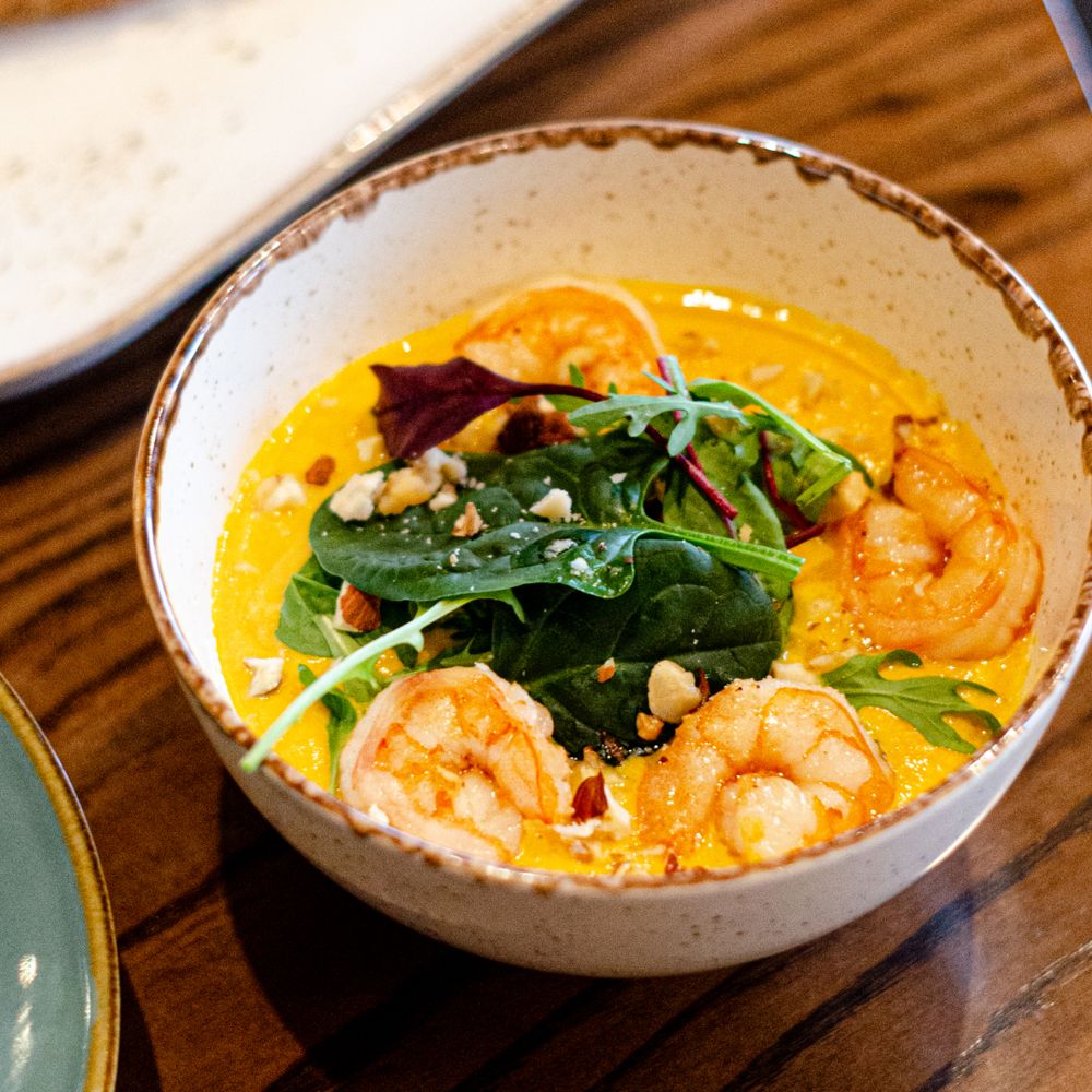 Сливочный крем-суп из тыквы