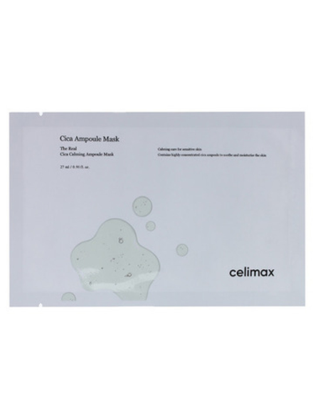 Celimax Маска для лица тканевая с экстрактом центеллы, 27мл