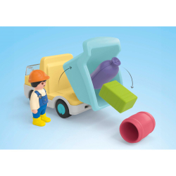 Playmobil - Junior Грузовик с гаражом с сортировочной функцией 71686