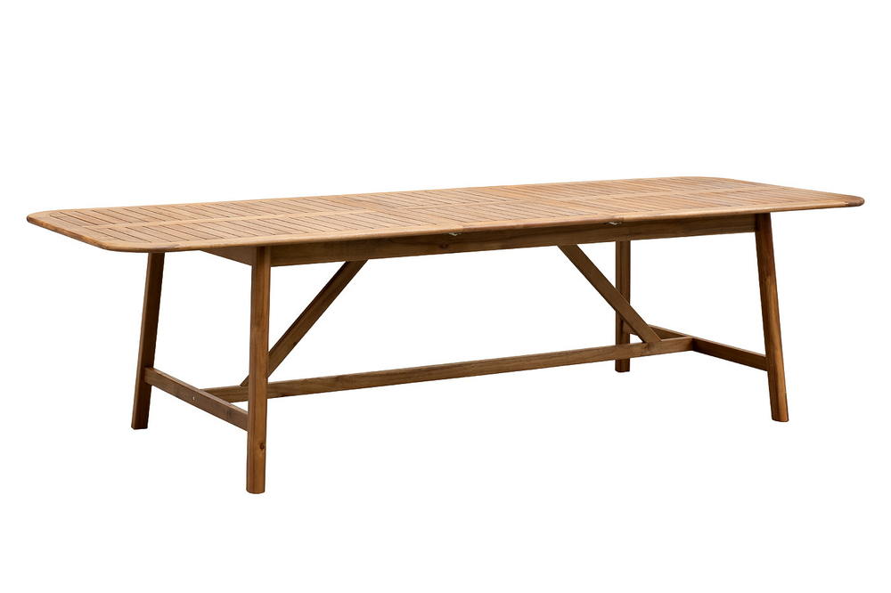 Стол из акации CALISTO раздвижной 219/278 см