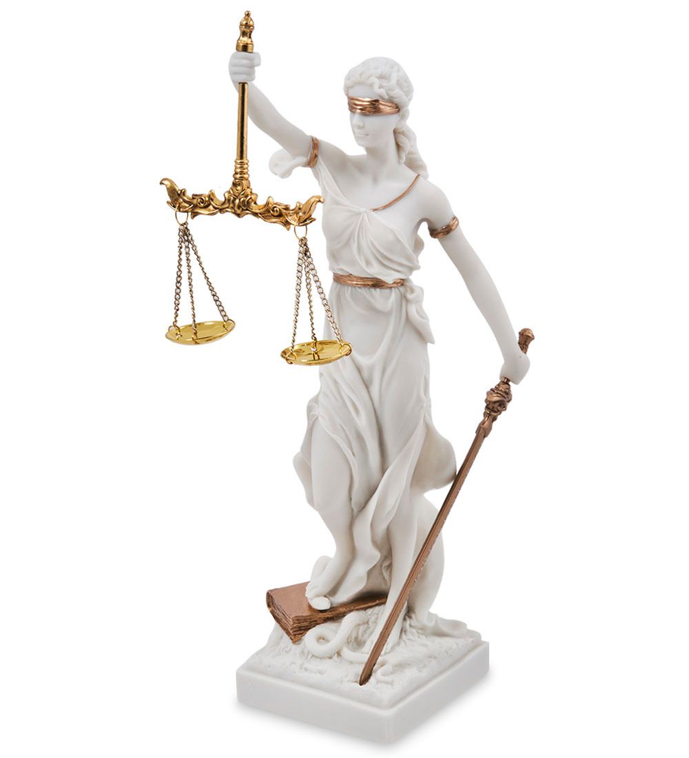 Veronese WS-556/ 4 Статуэтка «Фемида - богиня правосудия»