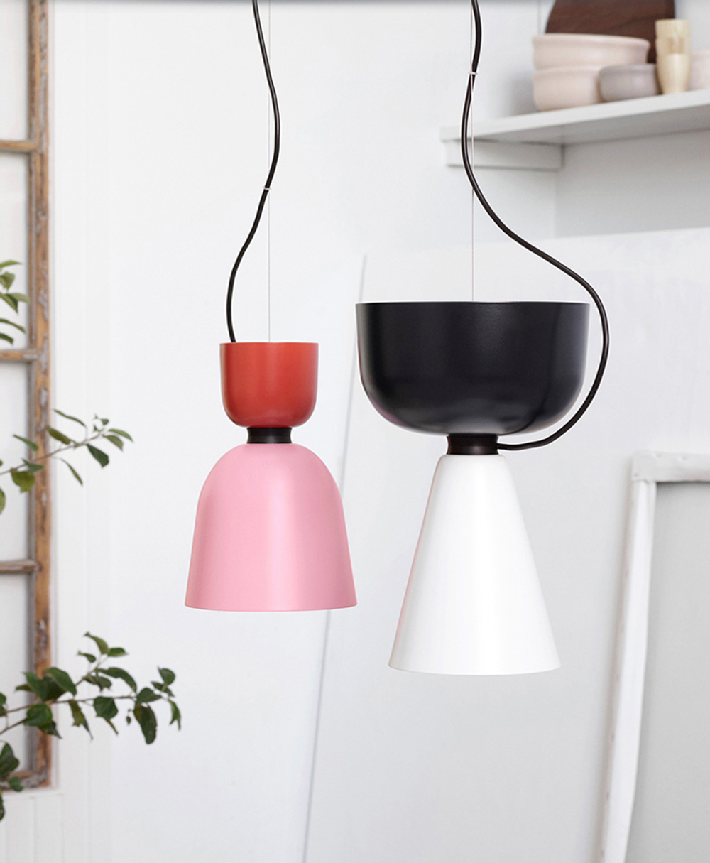 Pendant design lamp Alphabeta by Hem (B)