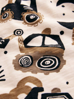 Футболка для мальчика Next E63-186, 4 шт., Черный, Бежевый, Голубой