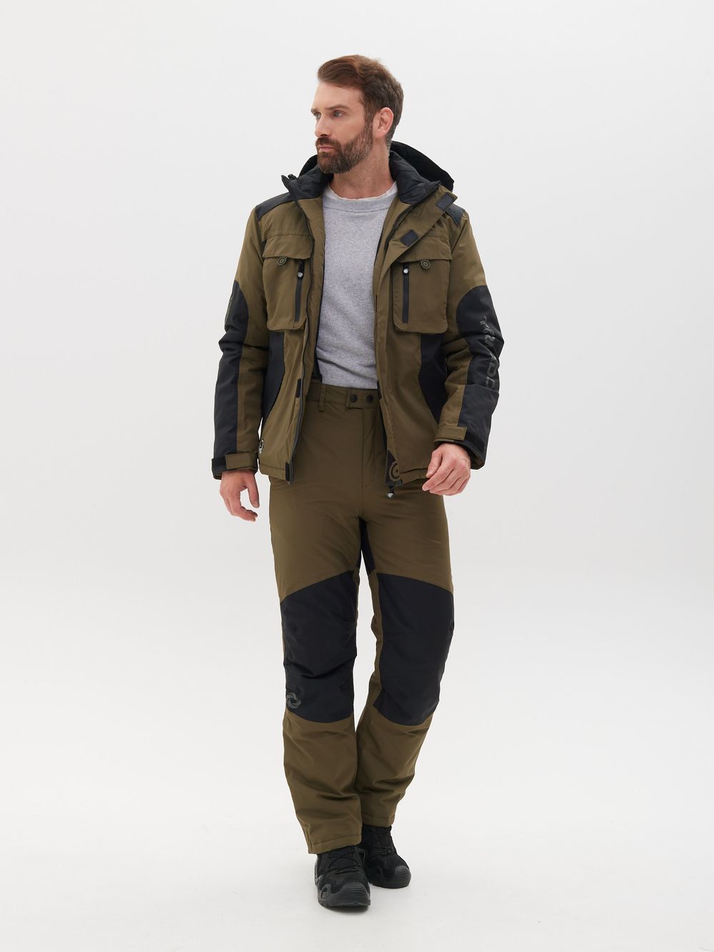 Костюм демисезонный Торнадо -15 ткань Breathable цвет Хаки