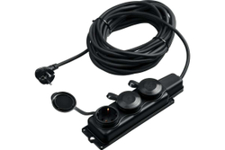 Силовой удлинитель ЗУБР КГ 325-Ш3 15 м, 4000 Вт, 3 гнезда 55024-15