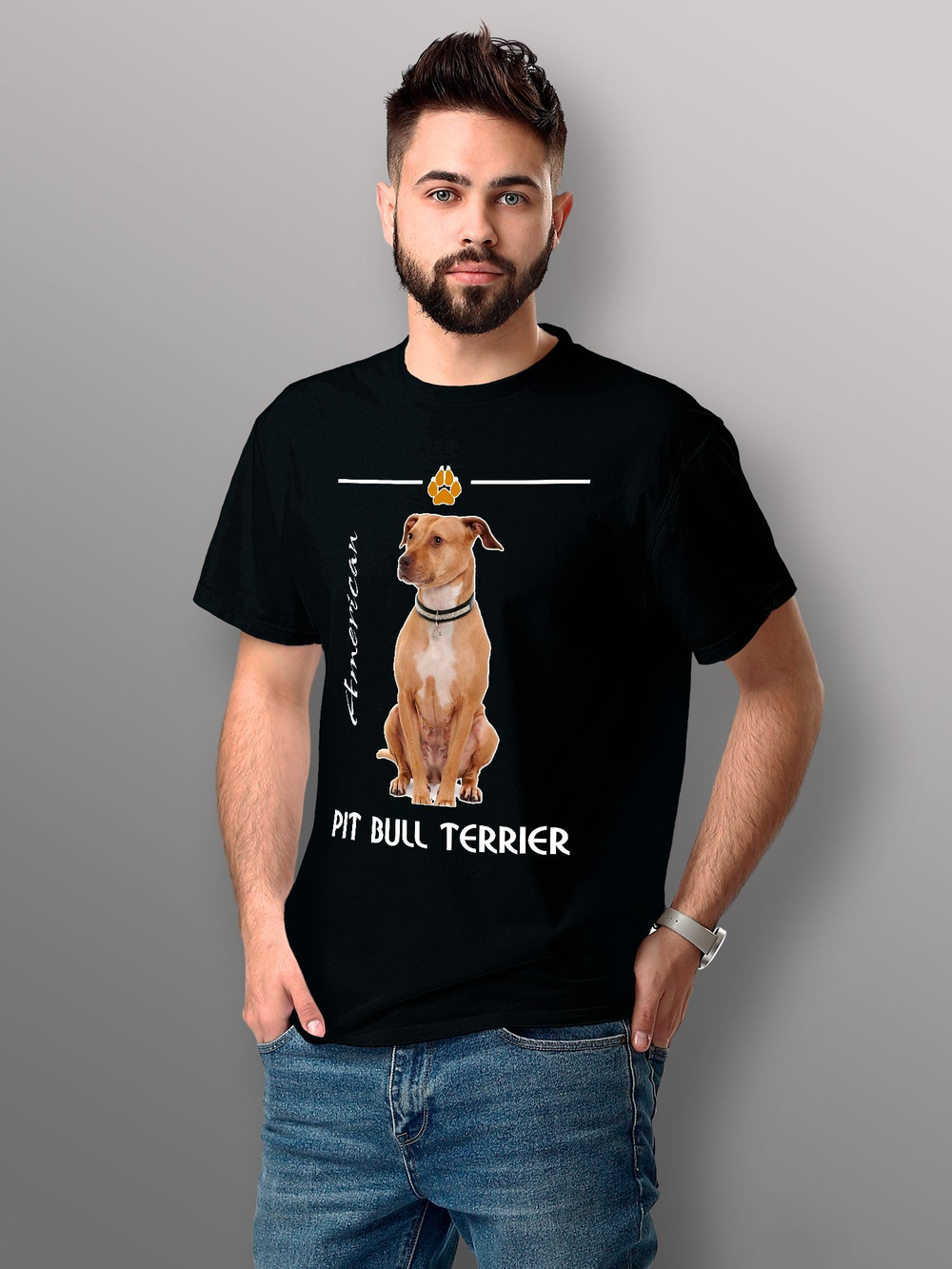 Футболка питбультерьер