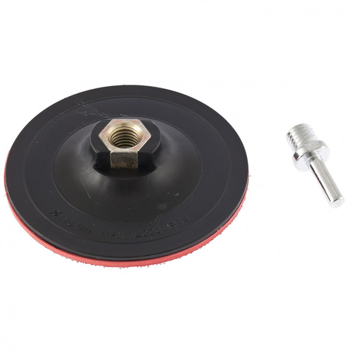 Насадка для дрели и УШМ с липучкой, 115 мм, твердая Matrix, 76229