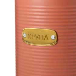 Банка для хранения крупы Irmel, 2,5 л, терракота