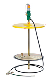 Комплект с пневмонасосом 60:1 для смазки, для бочек 180-200 кг, 1600 г/мин