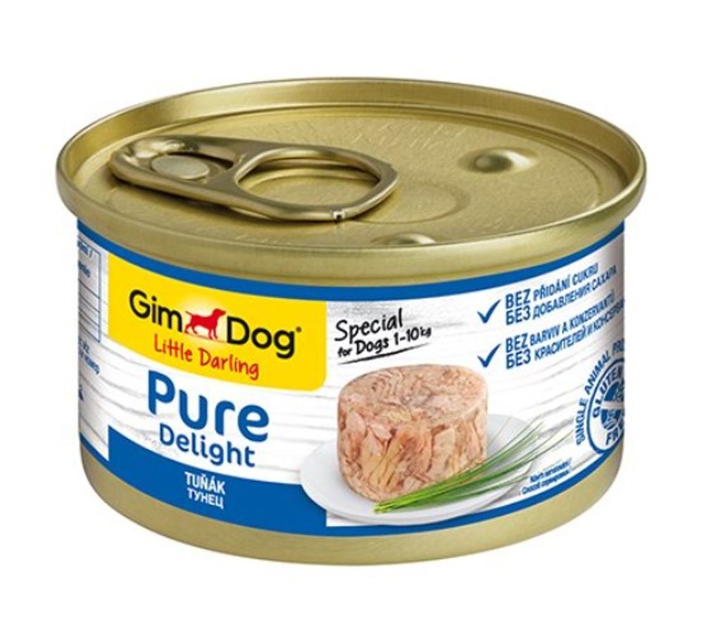 GimDog 85г Pure Delight консервы для собак из тунца GimDog 85г Pure Delight консервы для собак из тунца