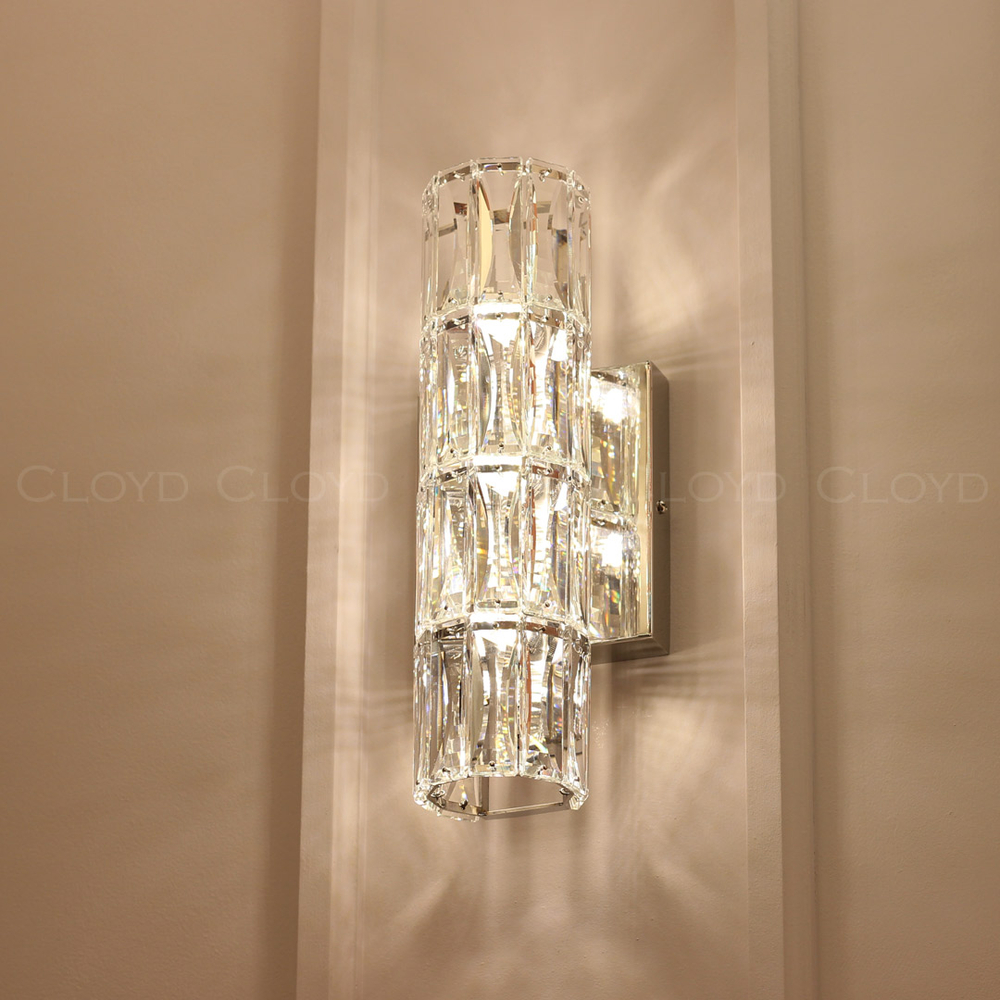 Бра Cloyd EPICURE W3 / выс. 30 см - хром (арт.20260)