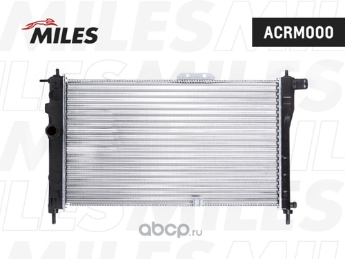 Радиатор основ. алюм. Daewoo Nexia 8кл.-16кл. M/T сборный (Miles)