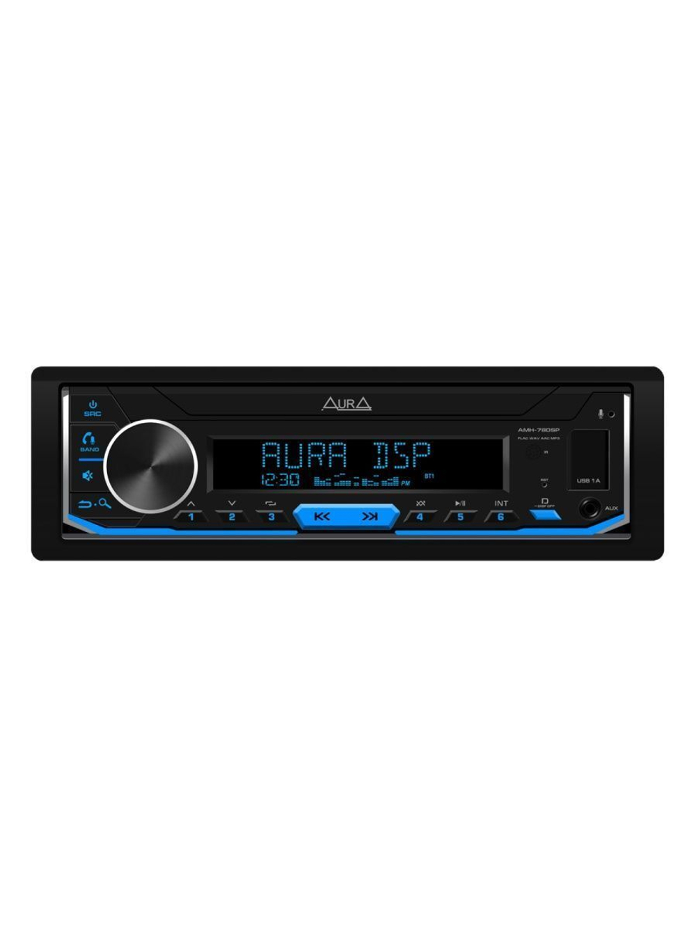 Магнитола в автомобиль AURA AMH-78DSP с Bluetooth ()