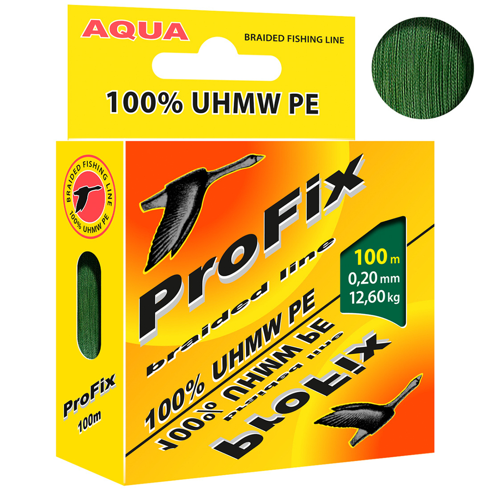 Плетеный шнур для рыбалки ProFix Olive 0,25mm 100m