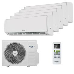 Мультисплит система на 5 комнат Shuft SFMS/I-07 HB FMI/N8/In/white x 5 / SFMO/I-42 FMI-5/N8/Out